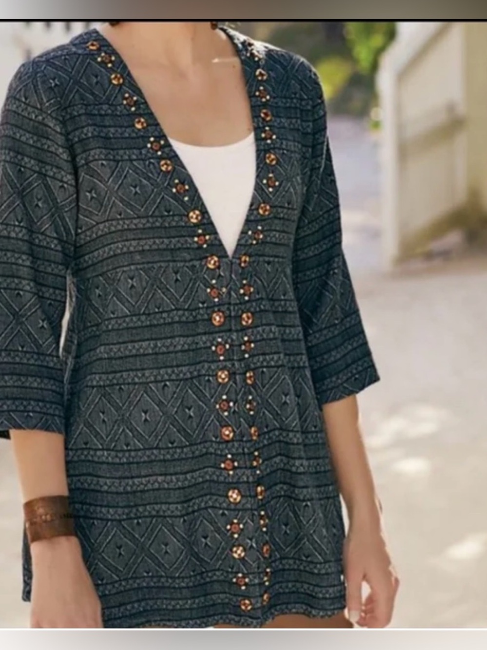 Soft Surroundings women cardigan size S